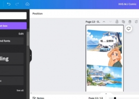 用Midjourney 和Canva制作漫画10分钟一集，还有变现渠道