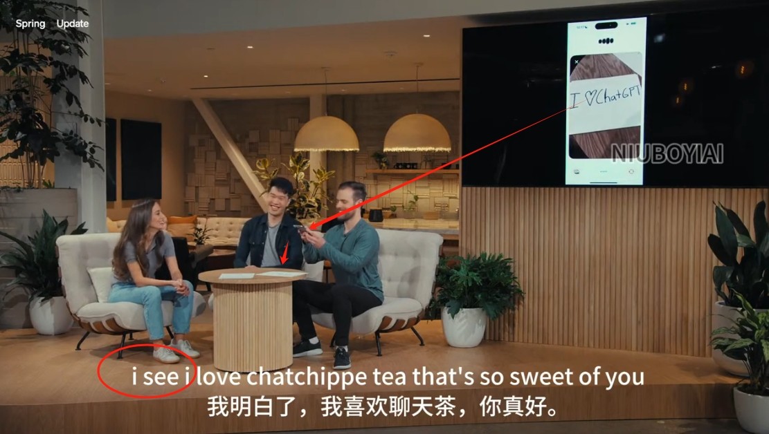 Chatgpt-Chatgpt4-O 大模型发布，视频完整回放解读，实时语音翻译，视频图像解读，情感识别(4)