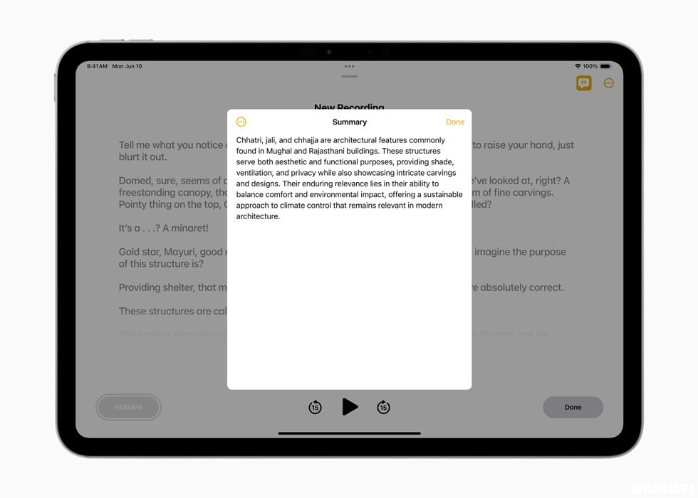 AIPC-个人智能化系统 Apple Intelligence 为 iPhone、iPad 和 Mac 引入强大的生成式模型(10)